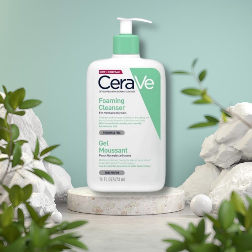 شوینده صورت پوست چرب سراوی Foaming Cleanser